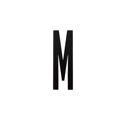 Design Letters Bokstaver i Tre, A-Z - Sort