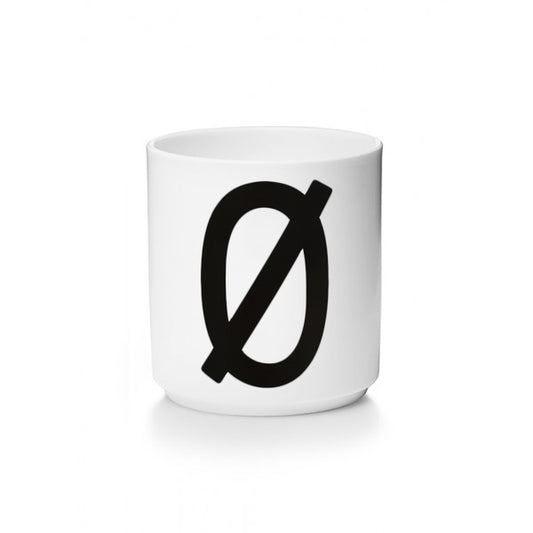 Design Letters Ø Porselen Kopp, Hvit