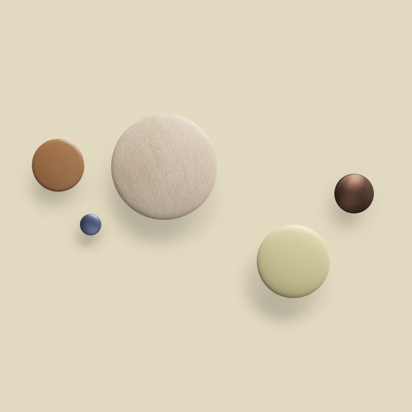 Muuto The Dots Knagg, 1 stk. Liten - Rose