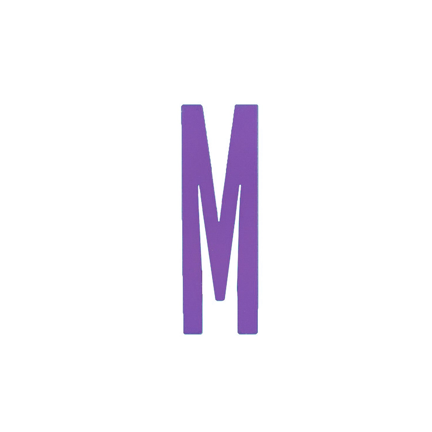 Design Letters Bokstaver i Tre, A-Z - Lilla
