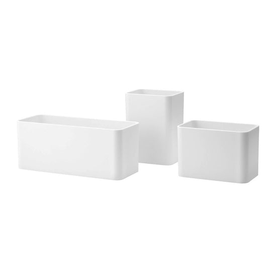 String+ Organizers 3-pakk, Hvit. Bestillingsvare.