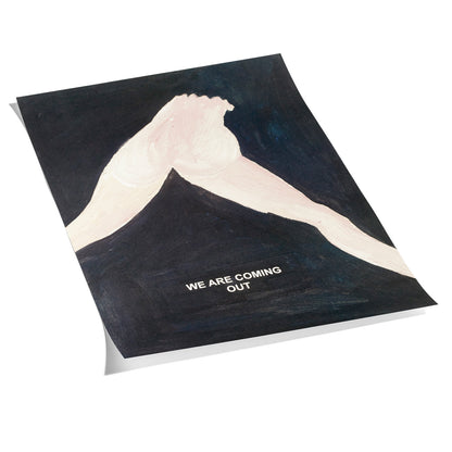 HAY plakat,We are coming out av Laure Prouvost. Kun 2 igjen!