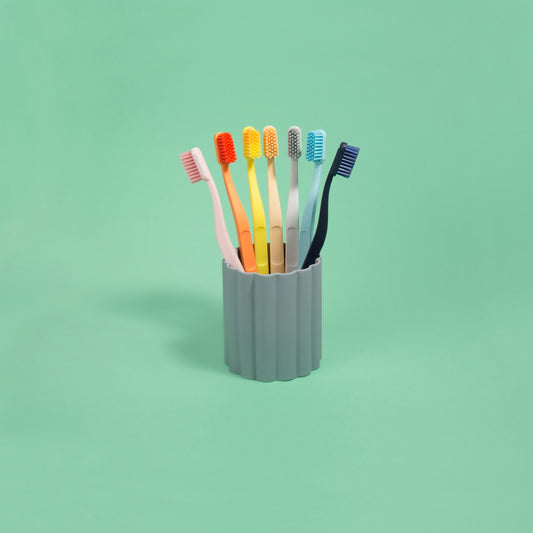 HAY IRIS Pen Holder, round, grey