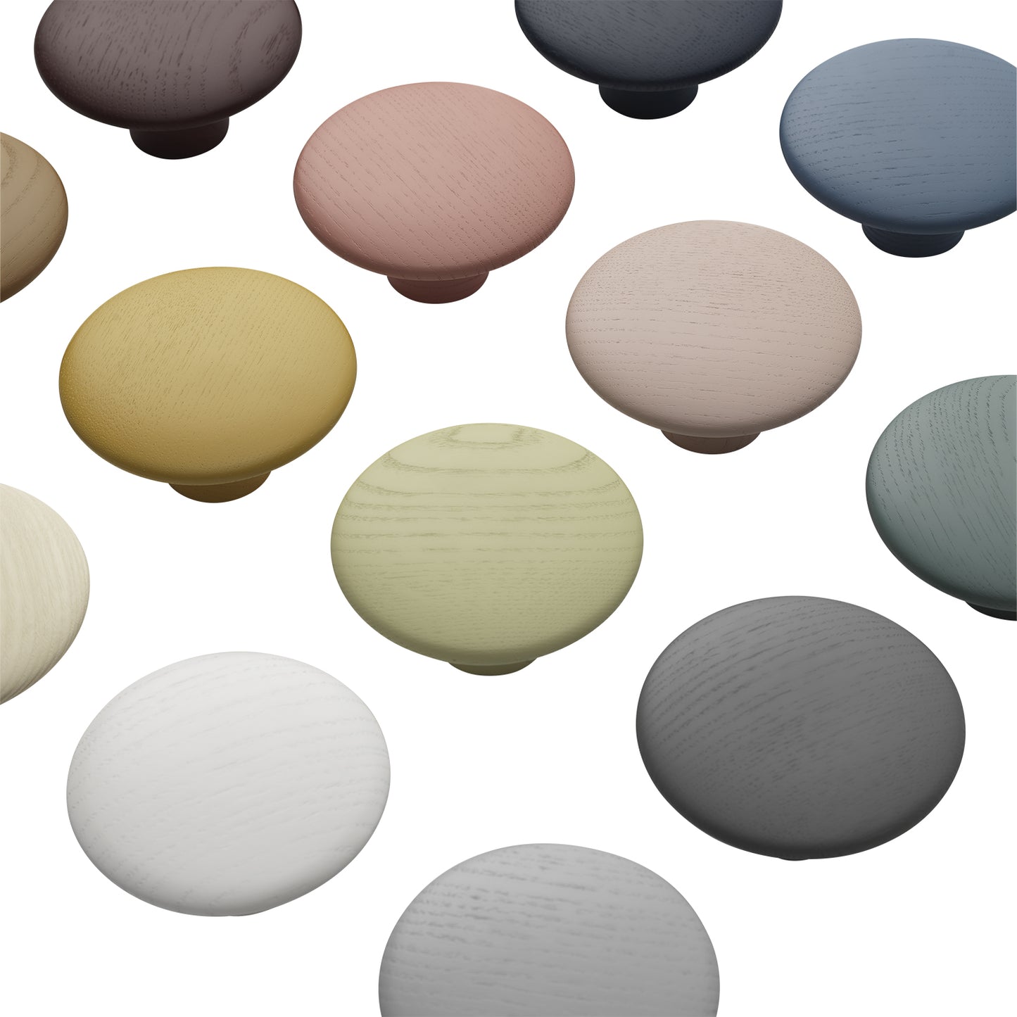 Muuto The Dots Knagg, 1 stk. Liten - Rose