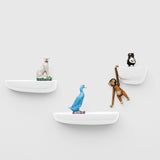 Vitra Corniches hylle medium, Hvit.