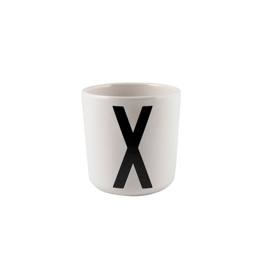 Design Letters X Melamin Kopp, Hvit