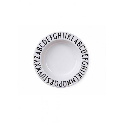 Design Letters Dyp Tallerken i Melamin, Hvit