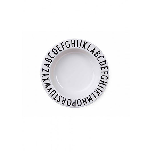 Design Letters Dyp Tallerken i Melamin, Hvit