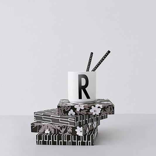 Design Letters Z Porselen Kopp, Hvit