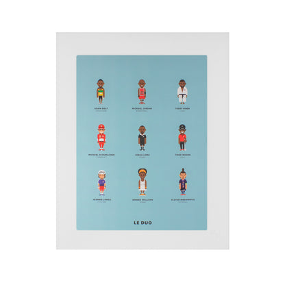 Image Republic Le Duo plakat "Sportifs" 40X50 cm.