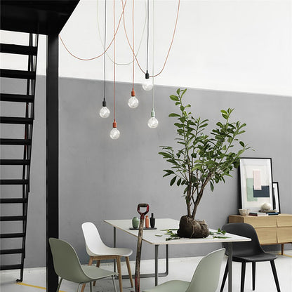 Muuto E27 Pendant Lamp, Rose