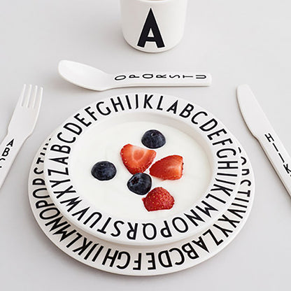 Design Letters Dyp Tallerken i Melamin, Hvit