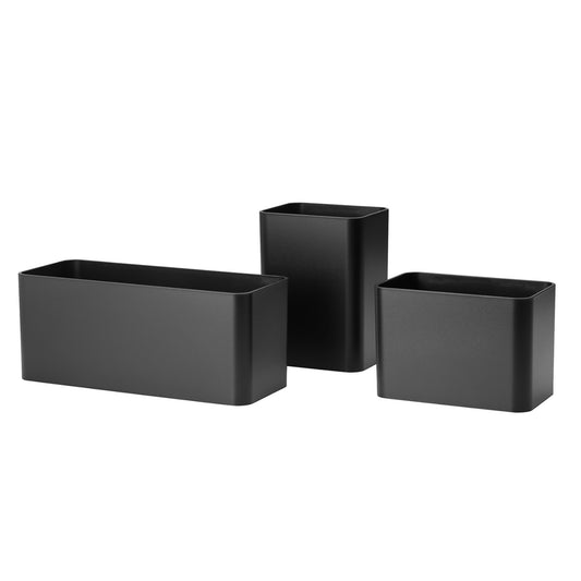 String+ Organizers 3-pakk, Sort. Bestillingsvare.
