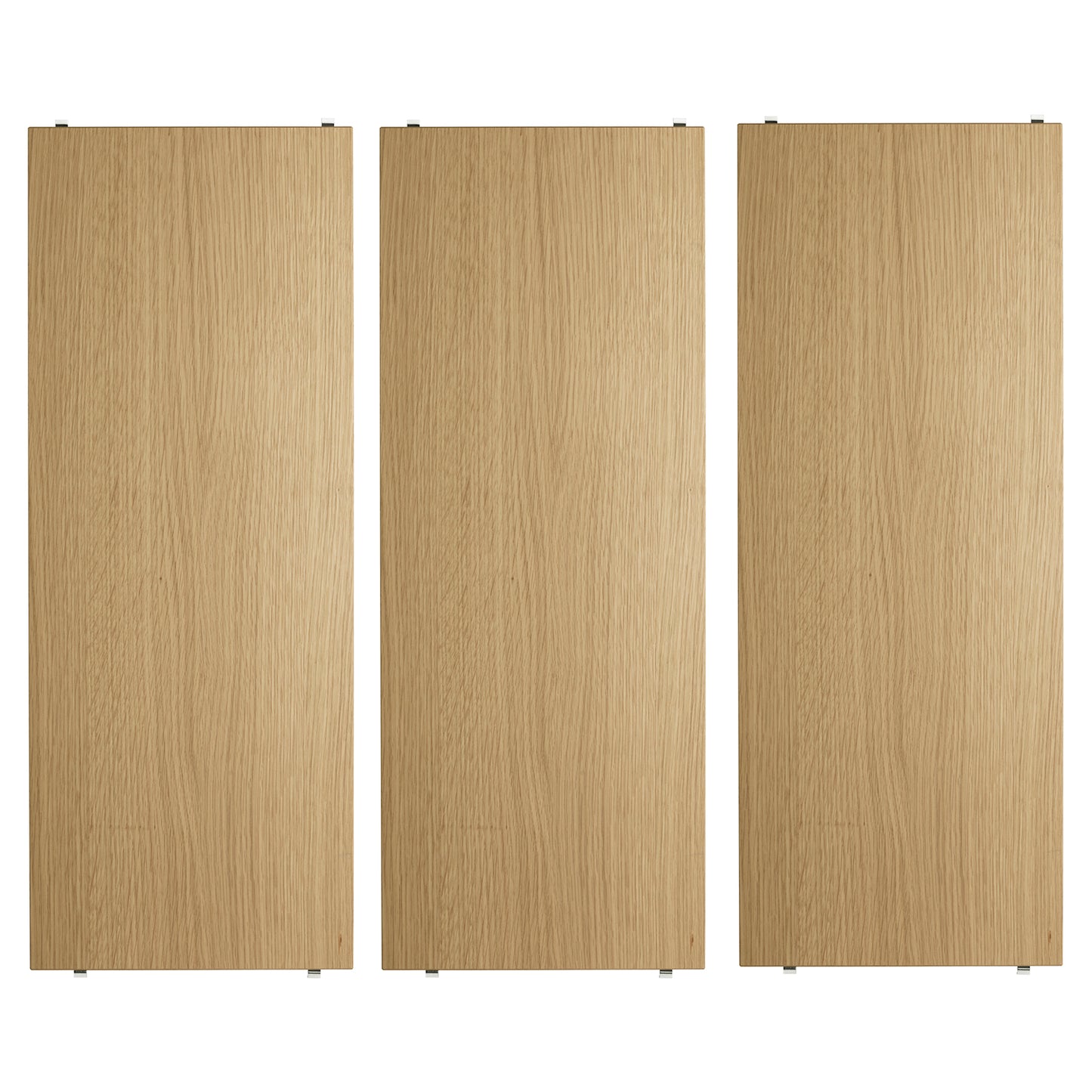 String Hylleplater 78x30 cm. 3-pakk, Eik. Bestillingsvare.