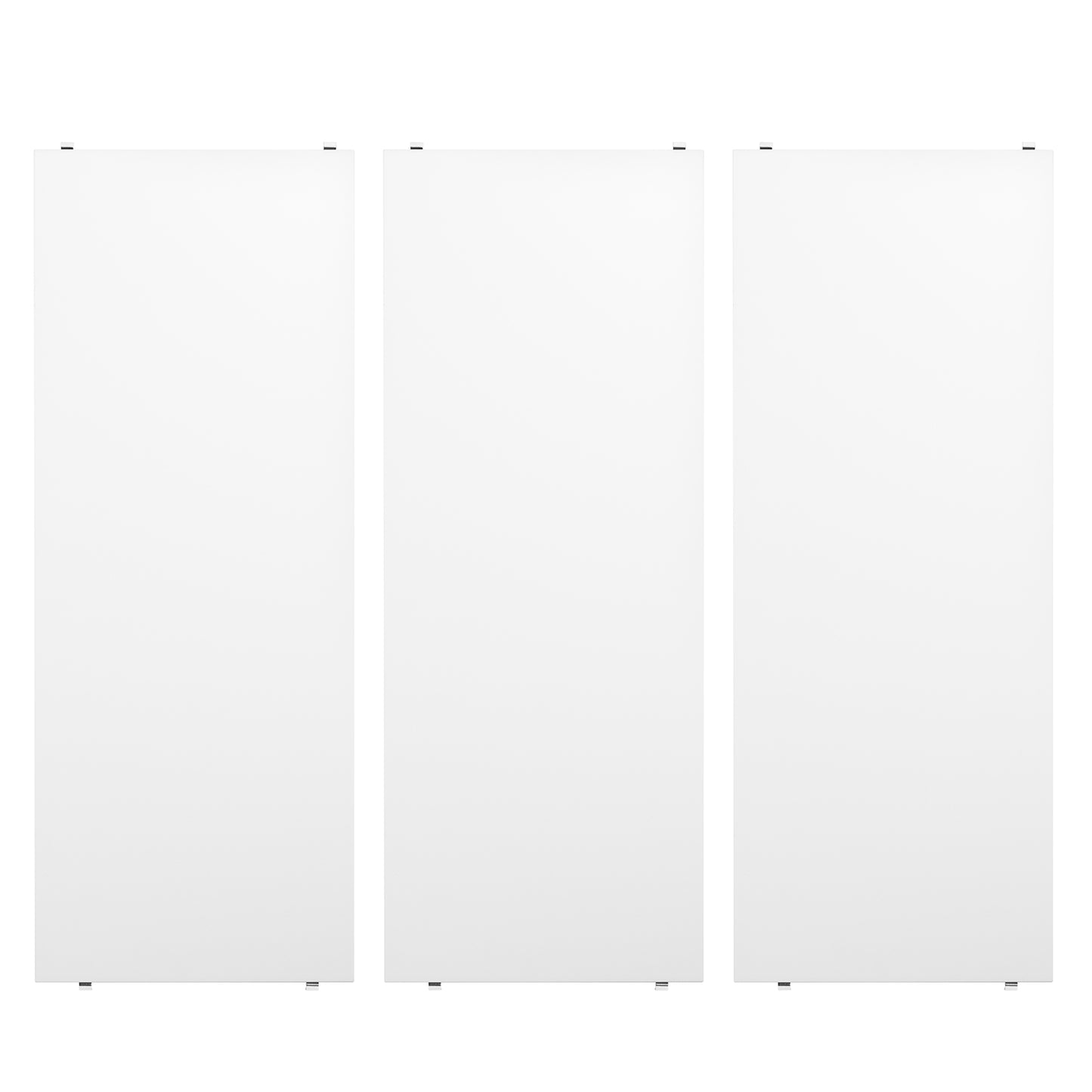 String Hylleplater 78x30 cm. 3-pakk, Hvit. Bestillingsvare.