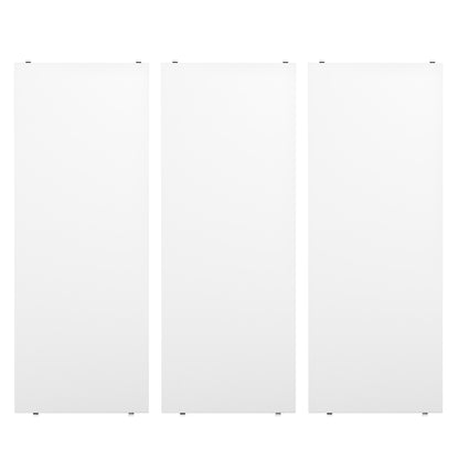 String Hylleplater 78x30 cm. 3-pakk, Hvit. Bestillingsvare.