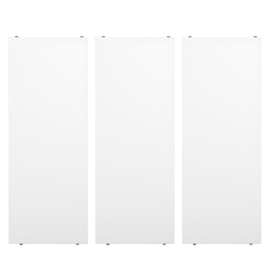 String Hylleplater 78x30 cm. 3-pakk, Hvit. Bestillingsvare.