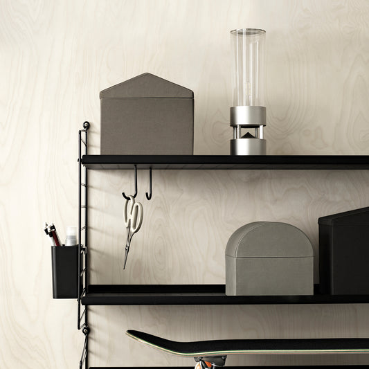 String+ Organizers 3-pakk, Sort. Bestillingsvare.
