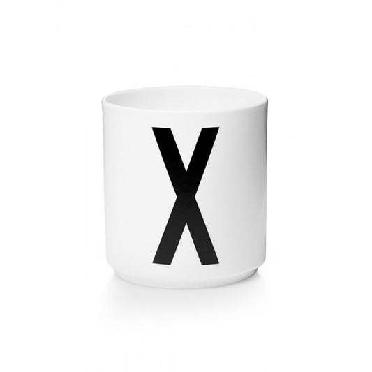 Design Letters X Porselen Kopp, Hvit